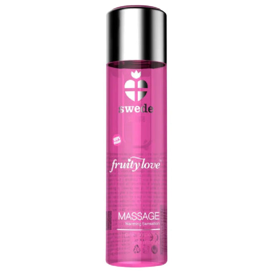 SWEDE - FRUITY LOVE ACEITE EFECTO CALOR POMELO Y MANGO 120 ML - Nuvica