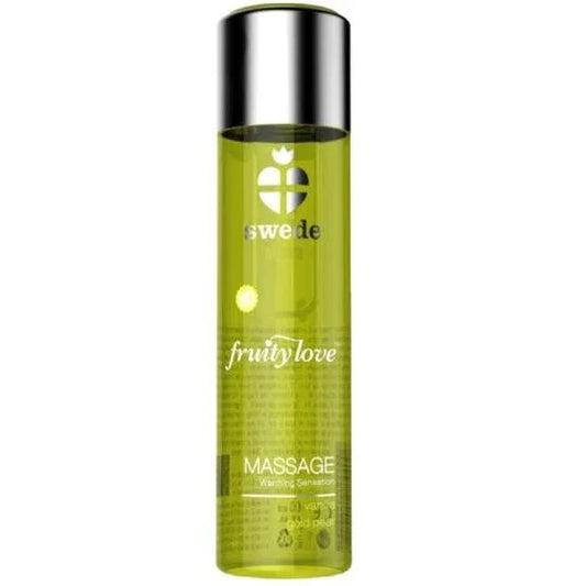 SWEDE - FRUITY LOVE ACEITE EFECTO CALOR VAINILLA Y PERA 60 ML - Nuvica