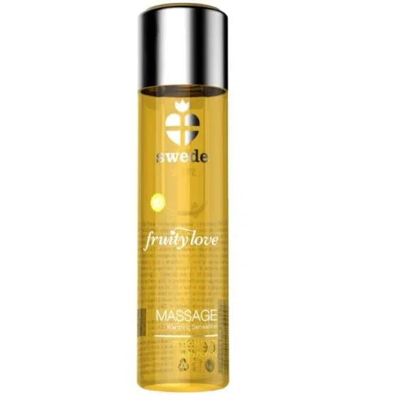 SWEDE - FRUITY LOVE ACEITE EFECTO CALOR FRUTAS TROPICALES Y MIEL 60 ML - Nuvica
