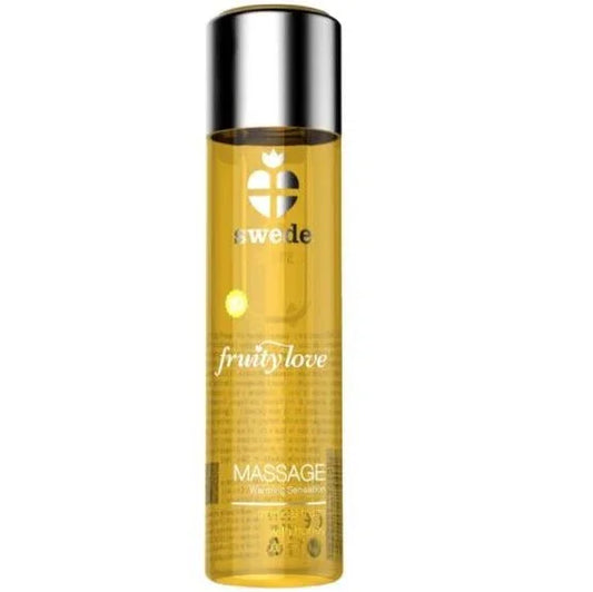 SWEDE - FRUITY LOVE ACEITE EFECTO CALOR FRUTAS TROPICALES Y MIEL 60 ML - Nuvica