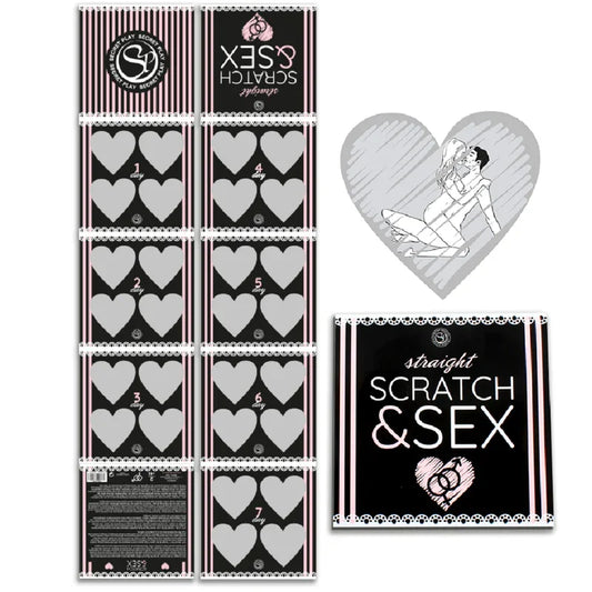 SECRETPLAY - SCRATCH & SEX JUEGO PAREJAS HETERO (ES/EN/FR/PT/DE) - Nuvica