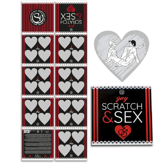 SECRETPLAY - SCRATCH & SEX JUEGO PAREJAS GAY (ES/EN/FR/PT/DE) - Nuvica