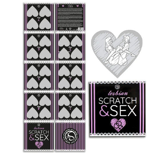 SECRETPLAY - SCRATCH & SEX JUEGO PAREJAS POSTURAS LESBICAS (ES/EN/FR/PT/DE) - Nuvica