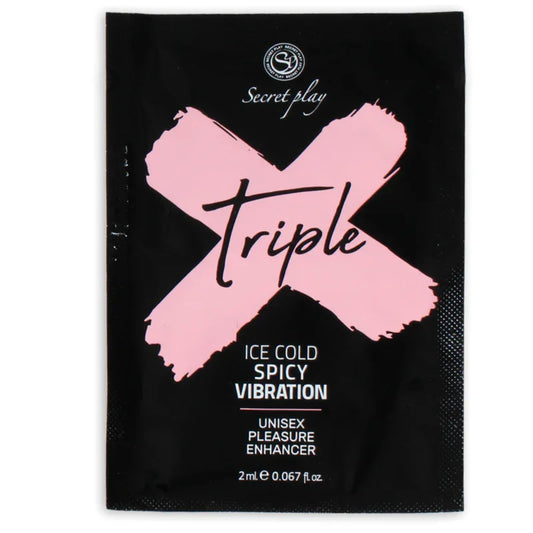 SECRETPLAY - MONODOSIS TRIPLE X INTENSIFICADOR PLACER - Nuvica