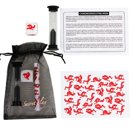SECRETPLAY - CHRONOMASUTRA JUEGO GAY KIT (ES/EN/IT/PT/FR) - Nuvica