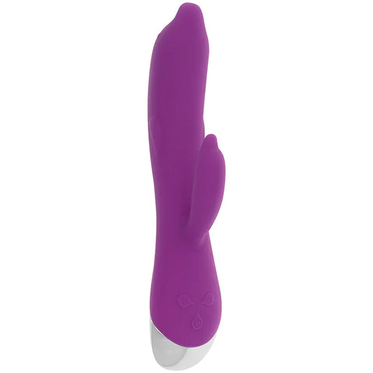 OHMAMA - VIBRADOR FLEXIBLE DELFIN 22 CM - Nuvica