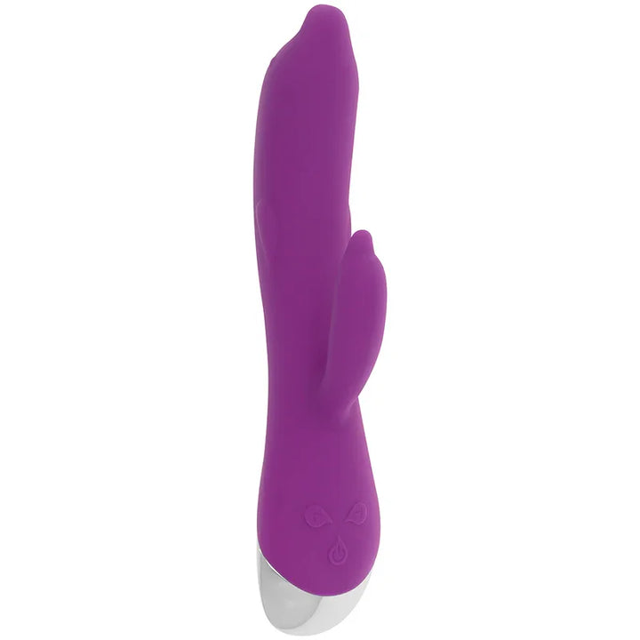 OHMAMA - VIBRADOR FLEXIBLE DELFIN 22 CM - Nuvica