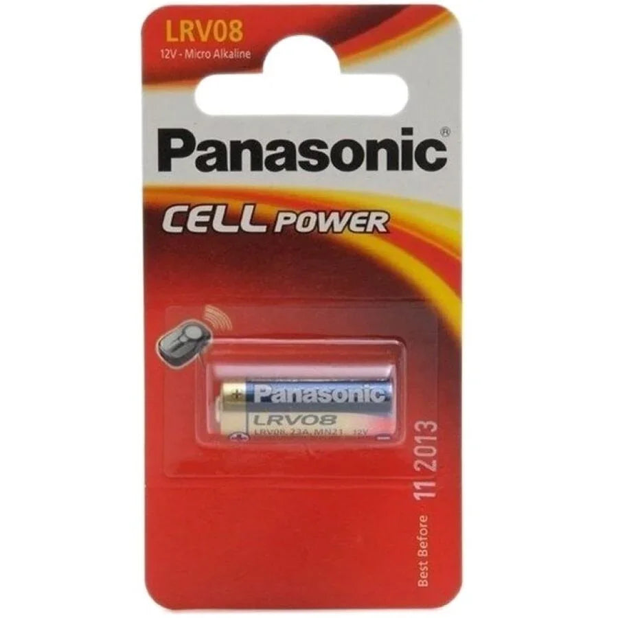 PANASONIC - PILA ALCALINA LRV08 LR23A 12V BLISTER*1 - Nuvica