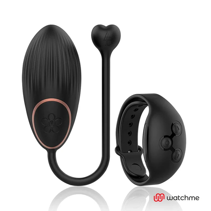 ANNE'S DESIRE - HUEVO CONTROL REMOTO TECNOLOGÍA WATCHME NEGRO - Nuvica