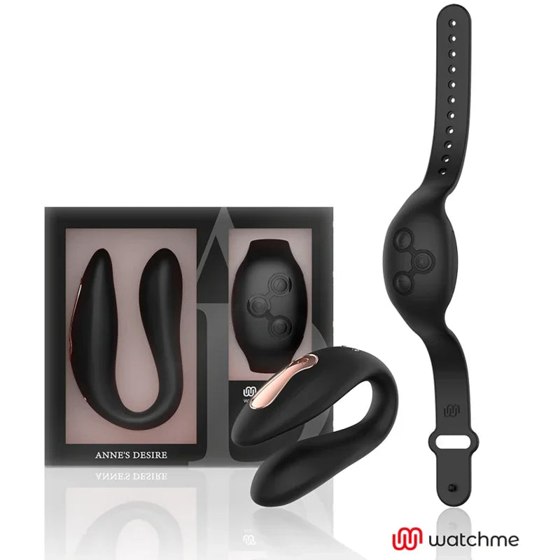 ANNE'S DESIRE - DUAL PLEASURE TECNOLOGÍA WATCHME NEGRO - Nuvica