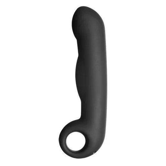 ELECTRASTIM - OVID SILICONE NEGRO DILDO - Nuvica