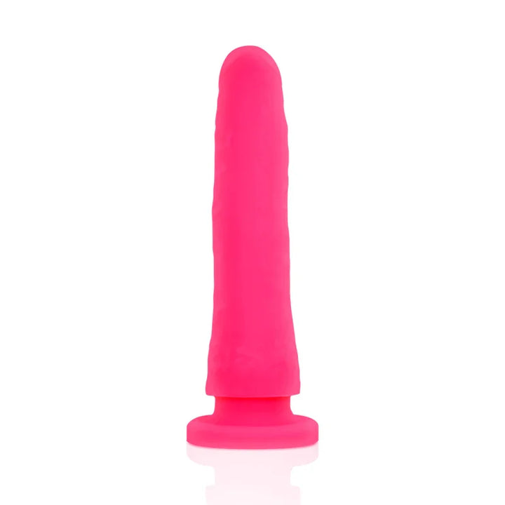 DELTA CLUB - DILDO REALISTA ROSA SILICONA MEDICA 17 CM -O- 3 CM - Nuvica