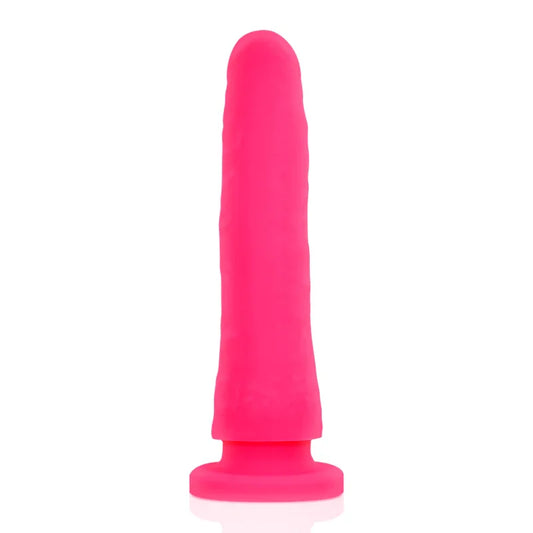 DELTA CLUB - DILDO REALISTA ROSA SILICONA MEDICA 20 CM -O- 4 CM - Nuvica