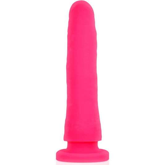 DELTA CLUB - DILDO REALISTA ROSA SILICONA MEDICA 23 CM -O- 4.5 CM - Nuvica