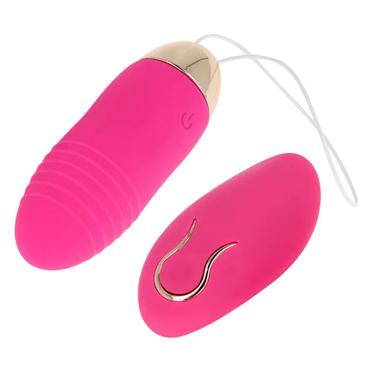 OHMAMA - HUEVO CONTROL REMOTO 10 MODOS ROSA - Nuvica