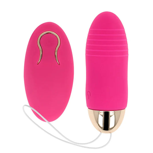 OHMAMA - HUEVO CONTROL REMOTO 10 MODOS ROSA - Nuvica