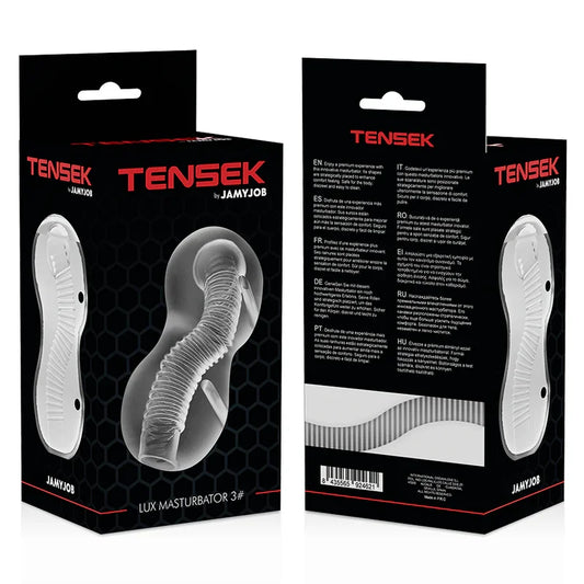 JAMYJOB - EXTREME MASTURBADOR TENSEK 3 TRANSPARENTE - Nuvica