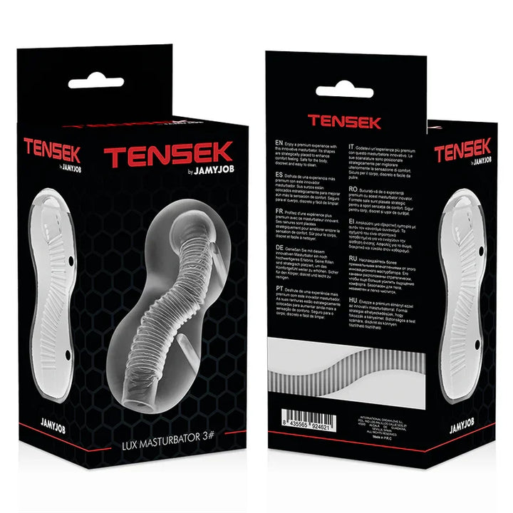 JAMYJOB - EXTREME MASTURBADOR TENSEK 3 TRANSPARENTE - Nuvica