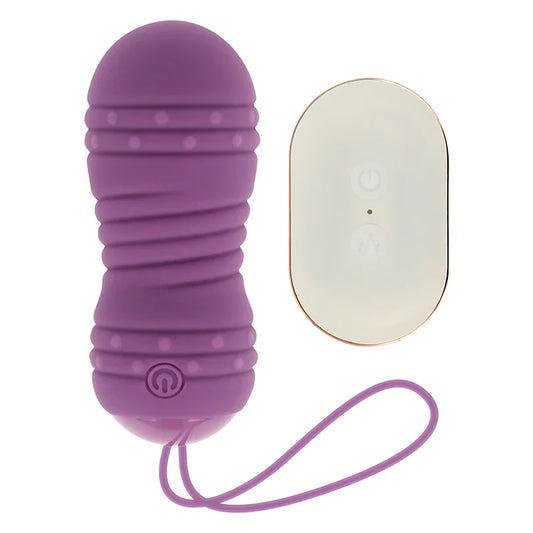 OHMAMA - HUEVO CONTROL REMOTO 7 MODOS ROTACION LILA - Nuvica