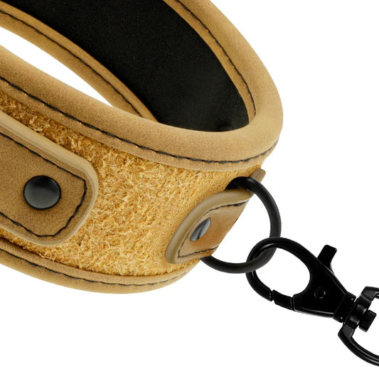 FETISH SUBMISSIVE ORIGEN - COLLAR CON CADENA CON FORRO DE NEOPRENO - Nuvica
