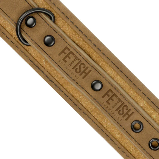 FETISH SUBMISSIVE ORIGEN - ESPOSAS CUERO VEGANO CON FORRO DE NEOPRENO - Nuvica