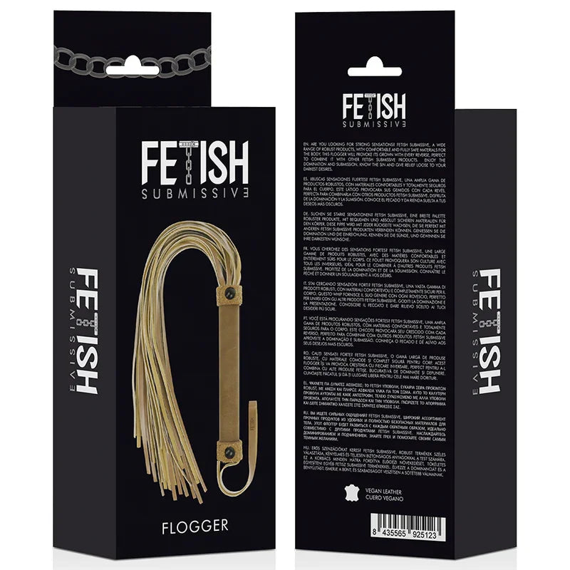 FETISH SUBMISSIVE ORIGEN - LTIGO CUERO VEGANO - Nuvica