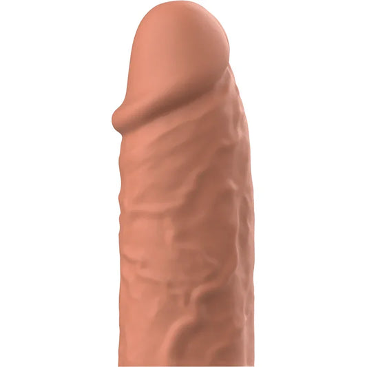 VIRILXL - EXTENSIÓN DE PENE LIQUID SILICONE V3 MARRÓN - Nuvica