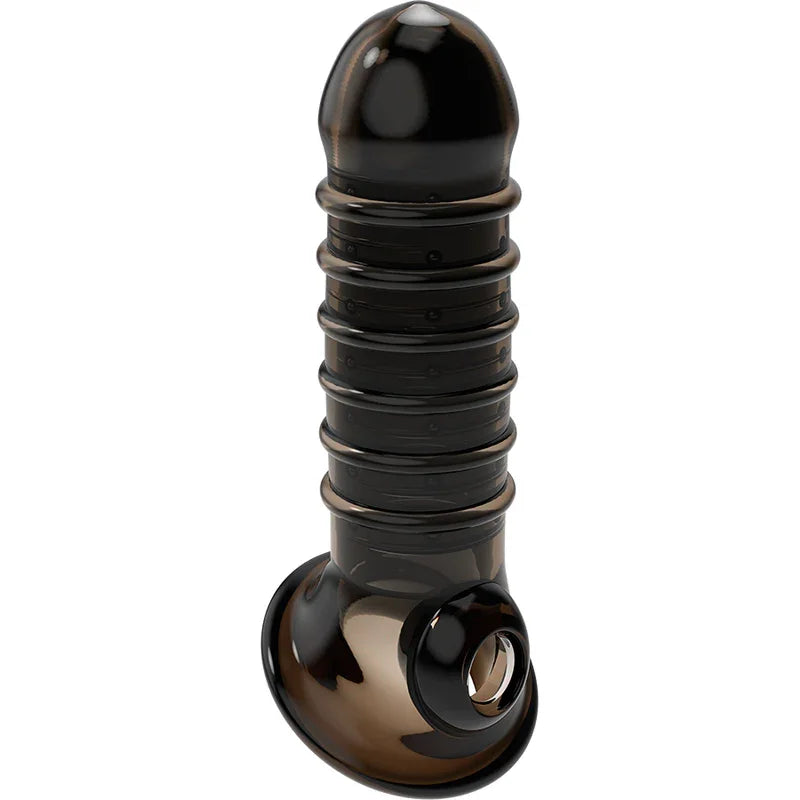 VIRILXL - EXTENSION Y FUNDA DE PENE V15 NEGRO - Nuvica