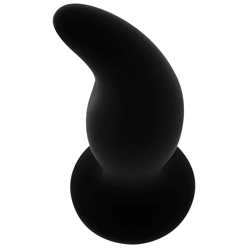 OHMAMA - PLUG ANAL SILICONA CURVADO PUNTO P 12 CM - Nuvica