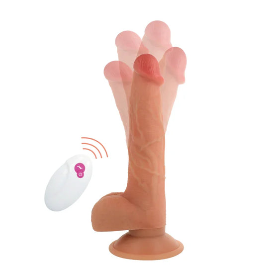 CYBER SILICOCK - REALÍSTICO CONTROL REMOTO MR JOHN 23.88 CM -O- 4.3 CM - Nuvica
