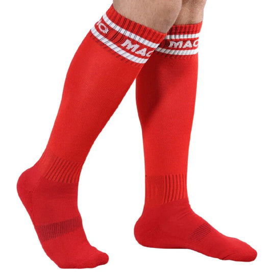 MACHO - CALCETINES LARGOS TALLA ÚNICA ROJO - Nuvica