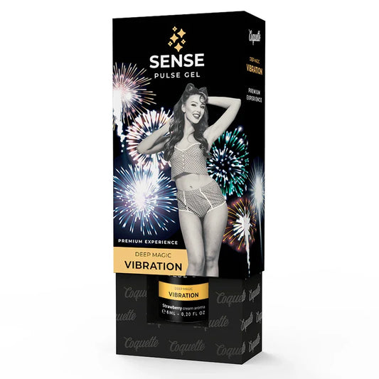 COQUETTE CHIC DESIRE - PULSE GEL FRESA VIBRACIÓN LIQUIDA PREMIUM 6ML - Nuvica