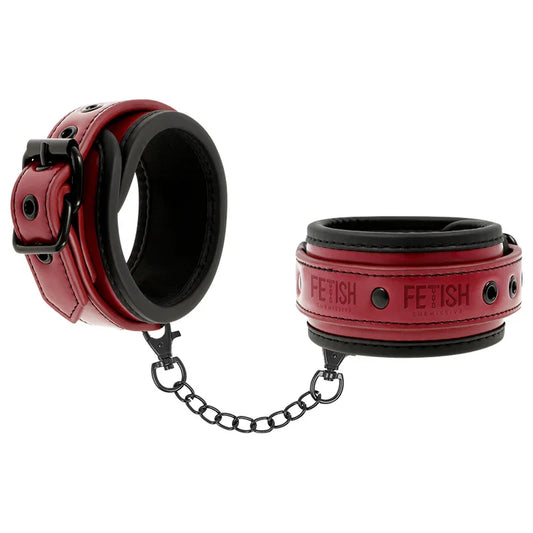 FETISH SUBMISSIVE DARK ROOM - ESPOSAS CUERO VEGANO CON FORRO DE NEOPRENO - Nuvica