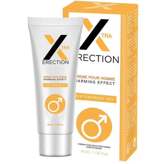 RUF - X ERECTION CREMA ERECCION EFECTO CALOR 40 ML - Nuvica