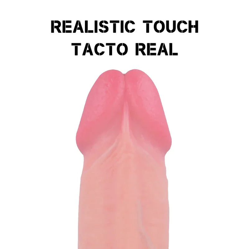 ROCKARMY - ARNÉS + DUAL DENSITY CRUSADER DILDO REALISTA 21.5 CM -O- 4.46 CM - Nuvica