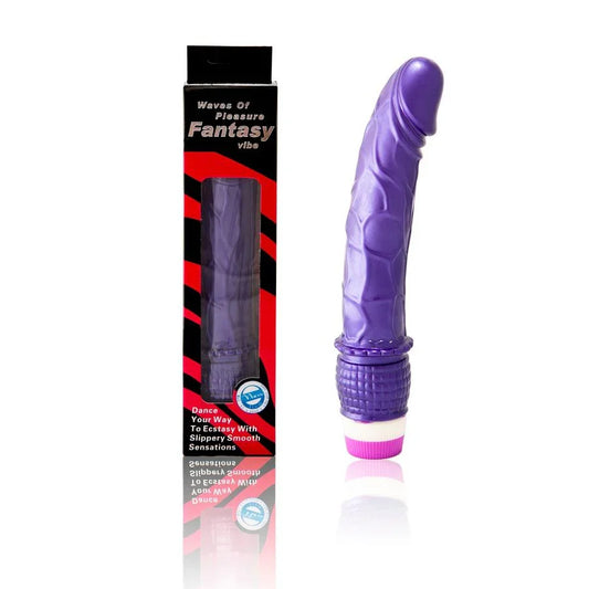 BAILE - WAVES OF PLEASURE VIBRADOR 23 CM MORADO - Nuvica
