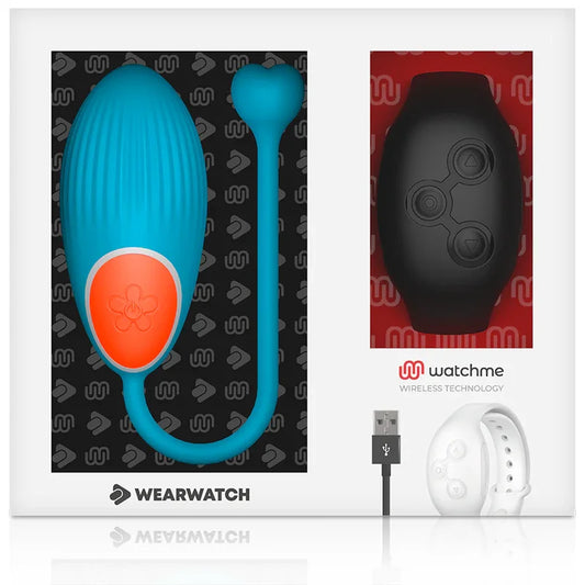 WEARWATCH - HUEVO CONTROL REMOTO TECHNOLOGY WATCHME AZUL / AZABACHE - Nuvica