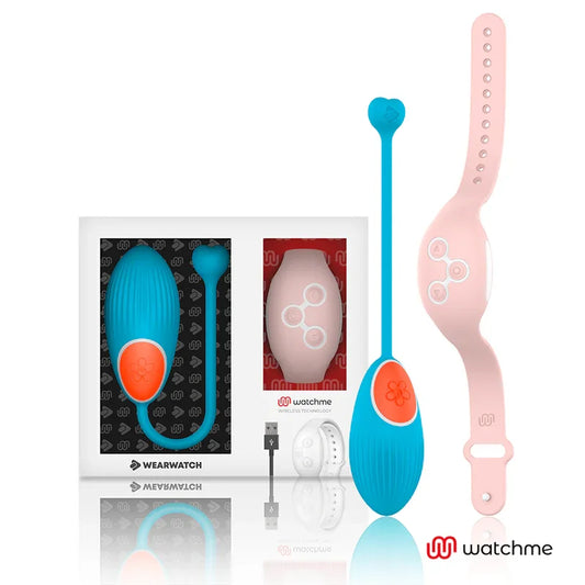 WEARWATCH - HUEVO CONTROL REMOTO TECHNOLOGY WATCHME AZUL / ROSA - Nuvica