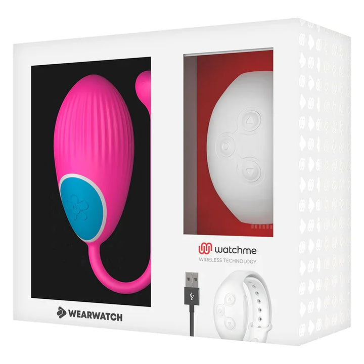 WEARWATCH - HUEVO CONTROL REMOTO TECHNOLOGY WATCHME FUCSIA / NIVEO - Nuvica