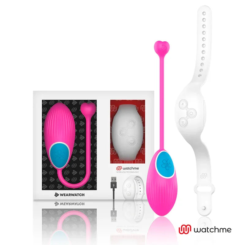 WEARWATCH - HUEVO CONTROL REMOTO TECHNOLOGY WATCHME FUCSIA / NIVEO - Nuvica