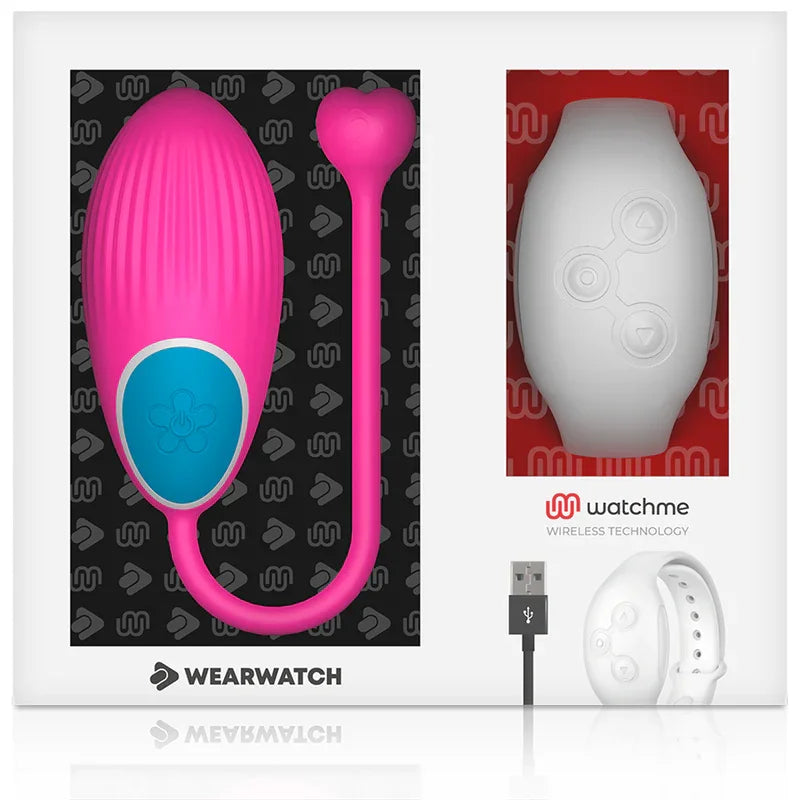 WEARWATCH - HUEVO CONTROL REMOTO TECHNOLOGY WATCHME FUCSIA / NIVEO - Nuvica