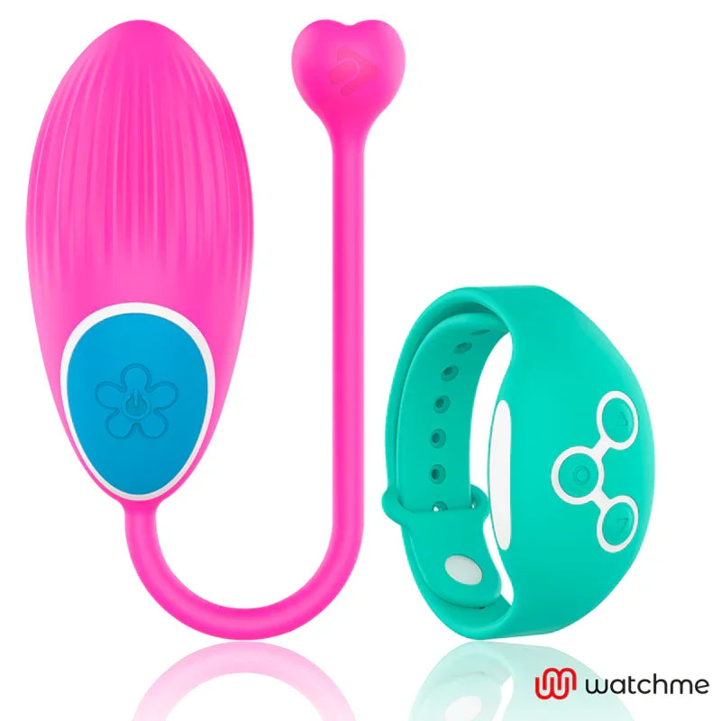 WEARWATCH - HUEVO CONTROL REMOTO TECHNOLOGY WATCHME FUCSIA / AGUA MARINA - Nuvica