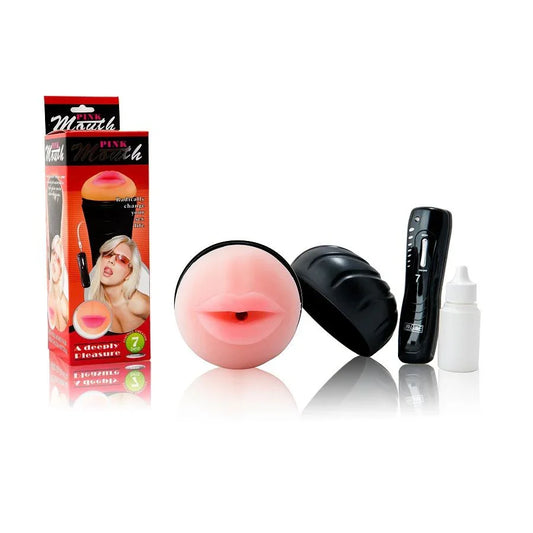 BAILE - BOCA MASTURBADOR CON VIBRADOR 7 RITMOS - Nuvica
