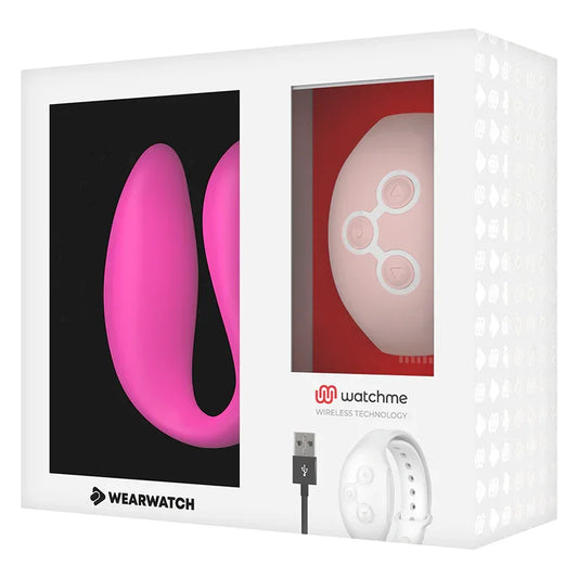 WEARWATCH - VIBRADOR DUAL TECHNOLOGY WATCHME FUCSIA / ROSA - Nuvica