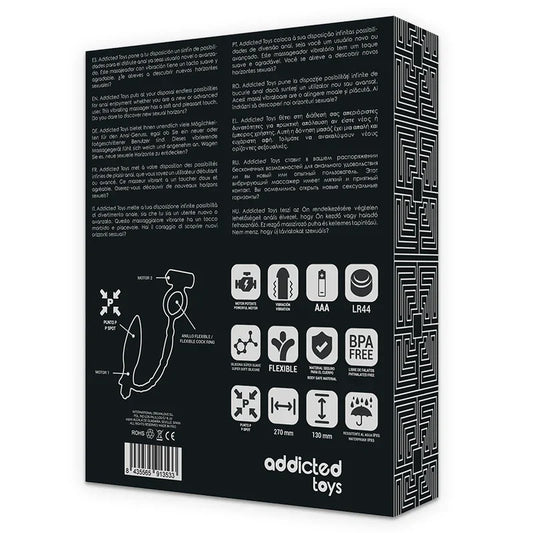 ADDICTED TOYS - PLUG ANAL CON ANILLO VIBRADOR - Nuvica