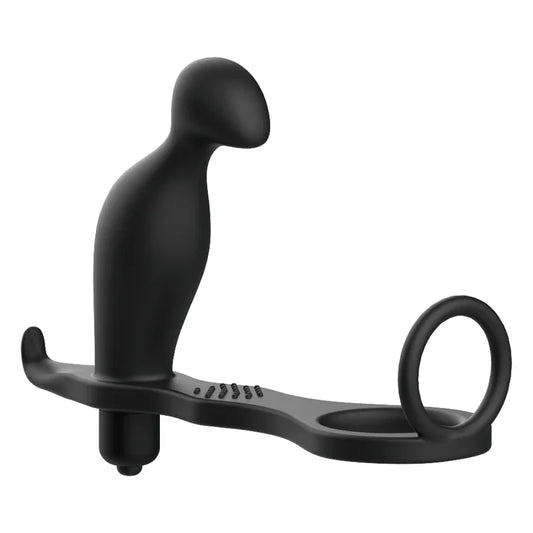 ADDICTED TOYS - PLUG ANAL CON ANILLO SILICONA NEGRO 12 CM - Nuvica