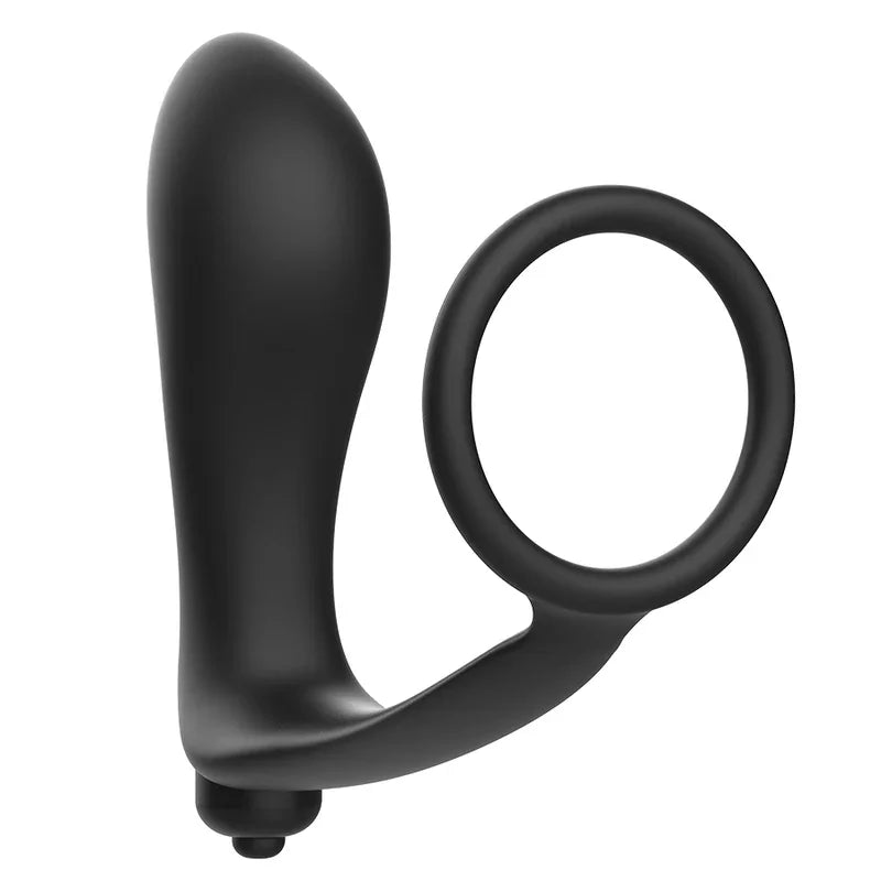 ADDICTED TOYS - PLUG ANAL VIBRADOR CON ANILLO PENE - Nuvica