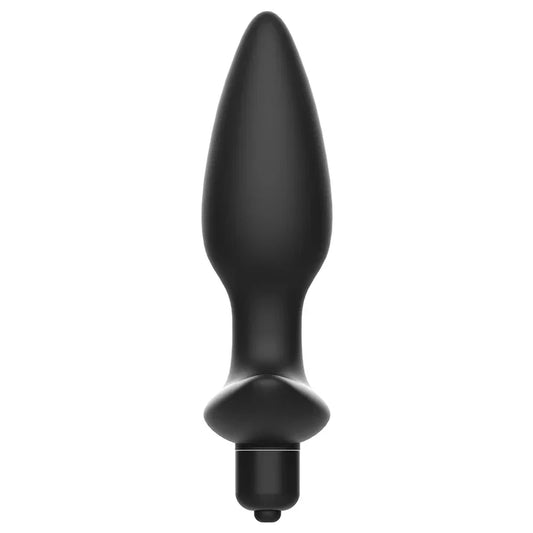 ADDICTED TOYS - MASAJEADOR PLUG ANAL CON VIBRACIÓN NEGRO - Nuvica