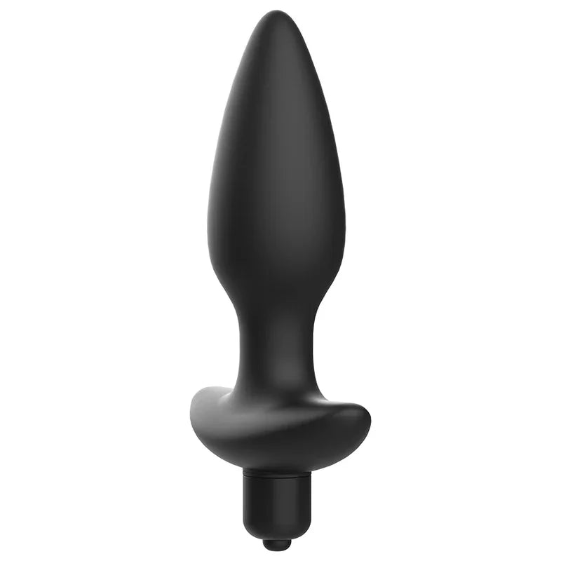 ADDICTED TOYS - MASAJEADOR PLUG ANAL CON VIBRACIÓN NEGRO - Nuvica