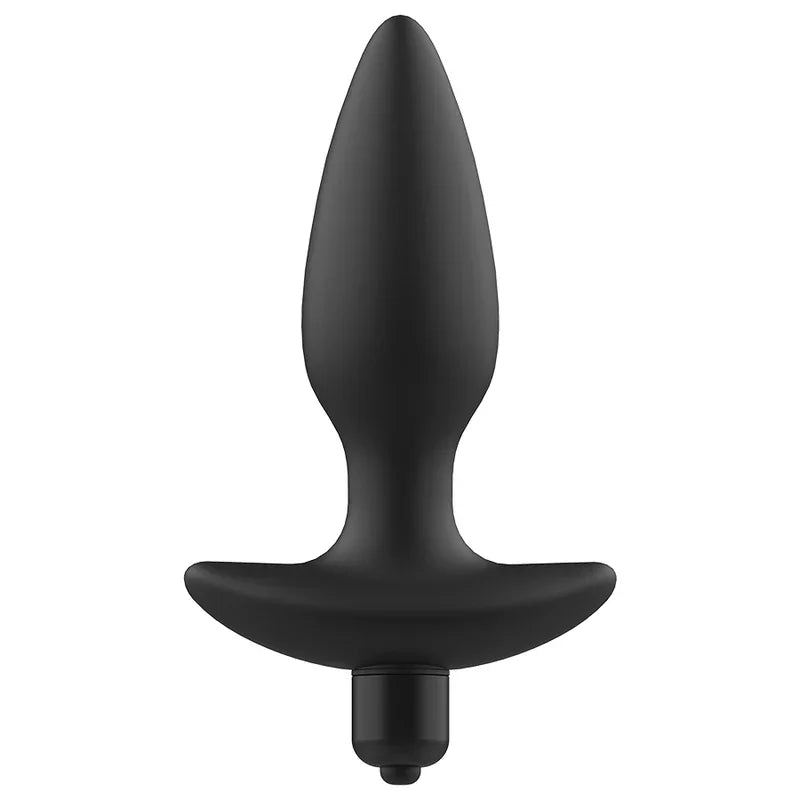 ADDICTED TOYS - MASAJEADOR PLUG ANAL CON VIBRACIÓN NEGRO - Nuvica